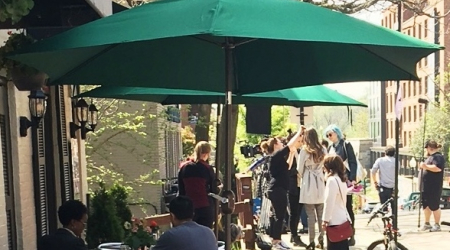 Crew at the C&amp;O Bridge