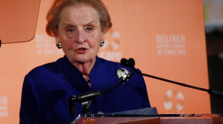 Former Secretary of State Madeleine K. Albright at /CARE Conference