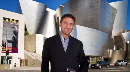 Marcos Galvany at Disney Concert Hall