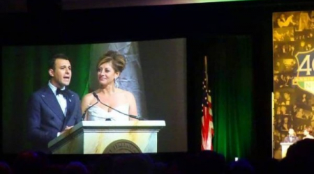 John Viola and Maria Bartiromo