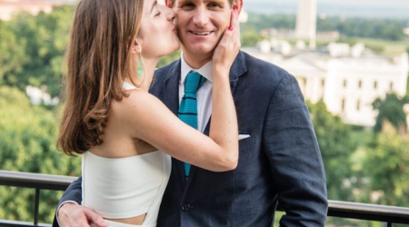 Samantha Sault and Matt Lauer