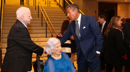 Joe McCain (Sen. McCain’s Brother), Roberta McCain (Sen. McCain’s Mother), Richard Plepler (Chairman and CEO of HBO)