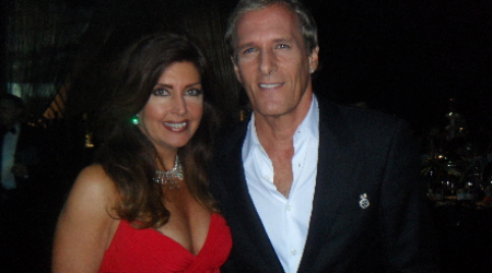 Beth Webster and Michael Bolton at the Emmys