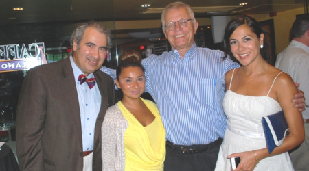 Neshan Naltchayan, Alida Sanchez, Bill Rice and Sara Mokhtari