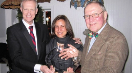 Jack Evans, Beth Solomon and Robert vom Eigen