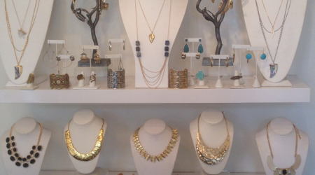 Necklaces at Charm at 2910 M St. NW in Georgetown