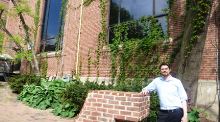 Ben Miller outside The Powerhouse