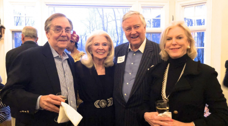 Ted Proxmire, Harriet Pressler, Larry Pressler and Kelly Proxmire