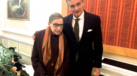 RBG with Ambassador Gérard Araud