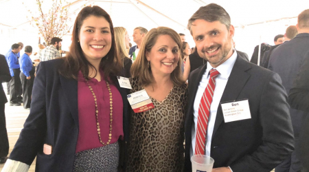 Allison Schneider, Rebecca Spicer and Ben Jenkins