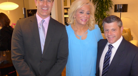 WFP's Daryl Judy, Kimberly Casey with DC Modern Luxury Publisher Peter Abrahams