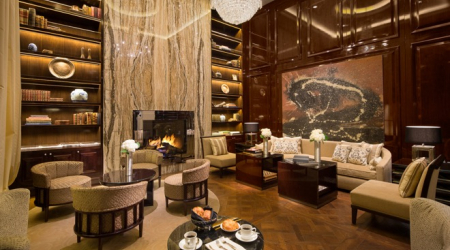 Rosewood's Library Room