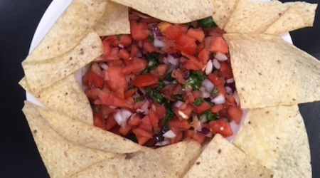 Super Bowl Salsa Fresca with Tortilla Chips