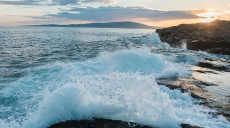 Schoodic Penninsula in Acadia National Park