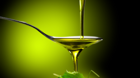 Fresh, Newly Harvested Extra Virgin Olive Oil