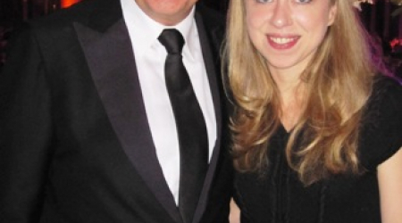 Michael Kahn and Chelsea Clinton