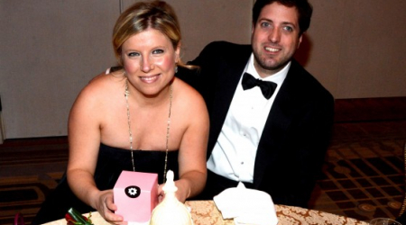 Sophie Kallinis LaMontagne of Georgetown Cupcake with husband Steve