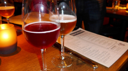 Gueuze Lambic and Kriek Lambic beer