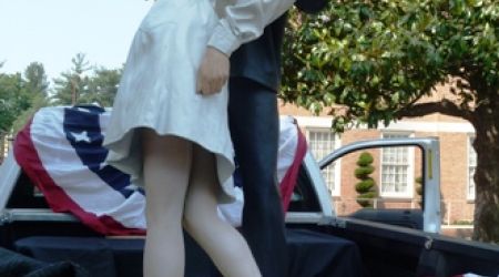 Keep the Spirit of '45 Alive! Sculpture