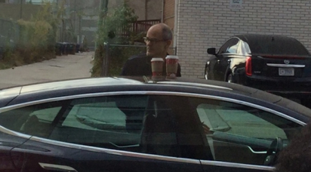 House of Cards White House Chief of Staff Doug Stamper (Michael Kelly) at Starbucks in Shaw