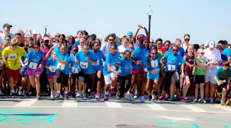 Starting line June 3 5K Race