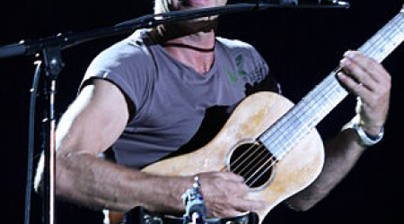 Sting performing in Budapest, 2011