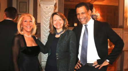 Kandie Stroud, Laura Denise Bisogniero and architect Darryl Carter