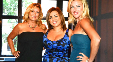 Victoria Michael, Gina Dakouni and Jessica Gibson