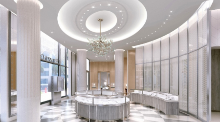 New Tiffany store interior