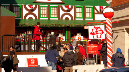Shoppers Target holiday spirit at temporary Georgetown store