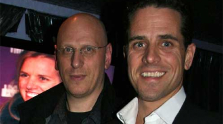 Director Oren Moverman and Hunter Biden ~ The Georgetown Dish