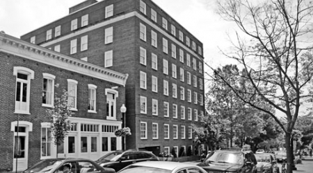 Georgetown’s advisory neighborhood commission is protesting the Graham Hotel’s liquor license over concerns about rooftop noise.