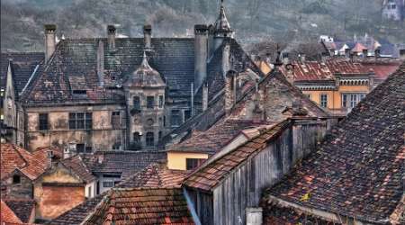 Roof in Brasov, Romania