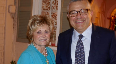 Kitty Kelley and Jeffrey Toobin