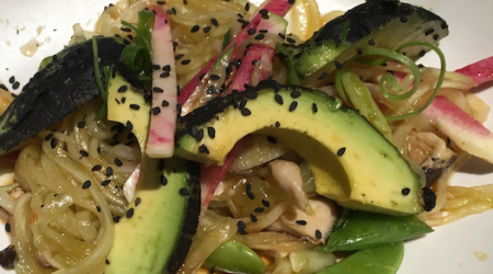 Torched Avocado Appetizer from True Food Kitchen in Bethesda