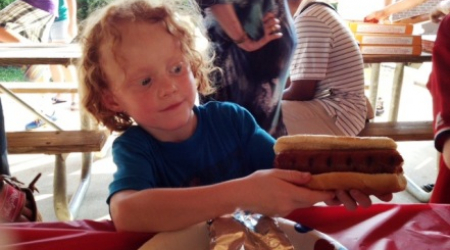 Now THAT's a hot dog!