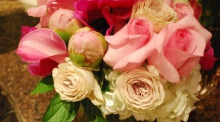 The Under the Covers flower arrangement at Ultra Violet Flowers