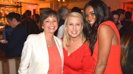 Valerie Jarrett, Rita Cosby and Gabrielle Union