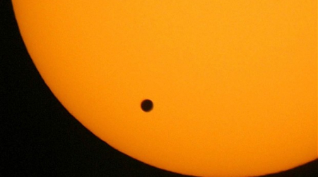 Venus seen on the Sun