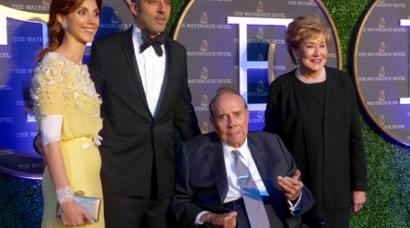 Rakel and Jacques Cohen with Elizabeth and Robert Dole