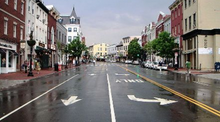 Wisconsin Avenue in Georgetown