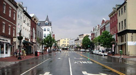 Wisconsin Avenue in Georgetown