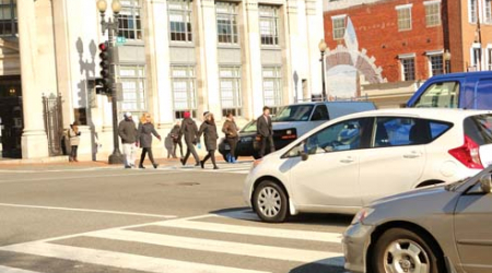 The intersection of Wisconsin Avenue and M Street NW is one of five citywide slated for review.