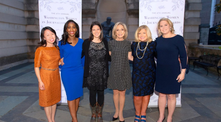 The Honorees with Gloria Dittus and Cathy Merrill