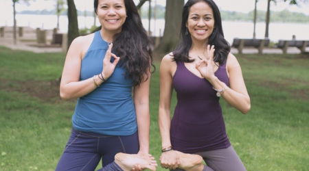 Alia Peera and Audrey Roxas