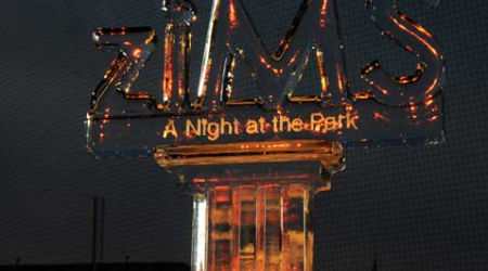 ZiMS fest ice melts rapidly in warm evening