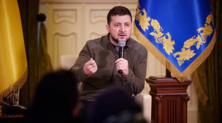 President of Ukraine Volodymyr Zelensky