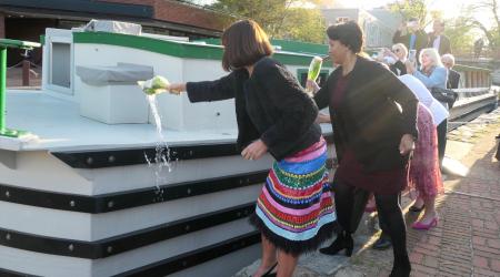 Christening Georgetown's New Boat