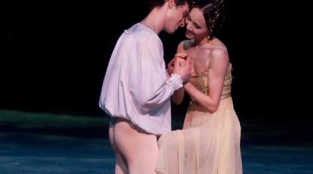 Hee Seo and Cory Stearns in Romeo and Juliet