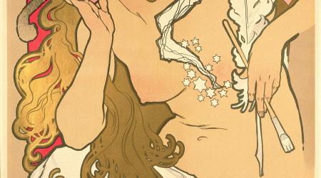 Alphonse Mucha, Salon des Cent: Twentiest Exhibition, 1896